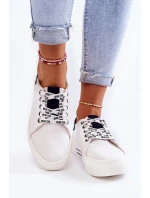 Dámské tenisky Memory Foam System Big Star KK276002 Bíle Dámské tenisky Memory Foam System Big Star KK276002 Bíle