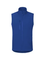 Trail softshellová vesta pánská královská modrá