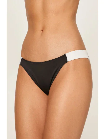 Spodní díl plavek KW0KW00840-BEH černobílá - Calvin Klein