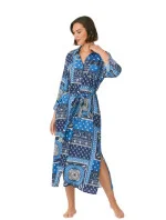 Dámská noční košile YI30015 454 modrá - DKNY