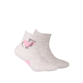 PONOŽKY TENKÉ BARVY 2-6 LETÉ DÍVKY PALEC 21-23