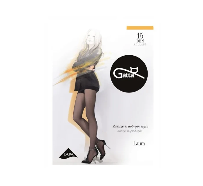 Dámské punčochové kalhoty Gatta Laura 15 den 5-XL, 3-Max Dámské punčochové kalhoty Gatta Laura 15 den 5-XL, 3-Max