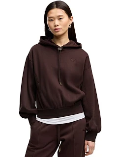 Dámská mikina Puma Her Relaxed Hoodie, hnědá, 694027 33