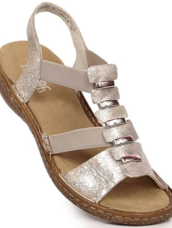 Dámské pohodlné nazouvací sandály model 22050522 - Rieker