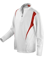 S Tréninkový top s zip s dlouhým rukávem 29. model 22426424 - Spiro