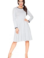 Dámské šaty F4 Světle šedá - RaWear