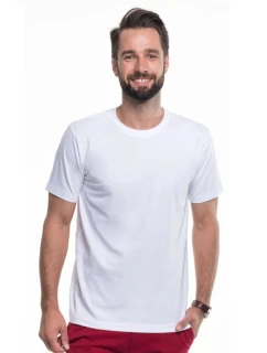 Pánské tričko bílé - model 21937856