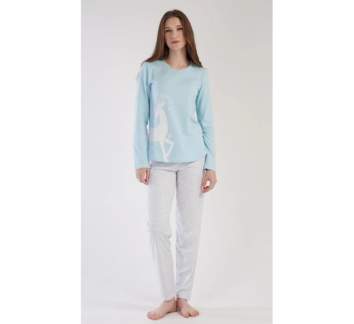 Dámské pyžamo dlouhé Jelen
