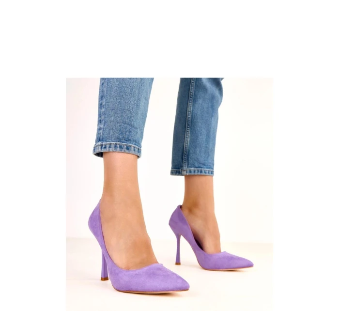 Lodičky na jehlovém podpatku model 220608 Solea Lodičky na jehlovém podpatku model 220608 Solea