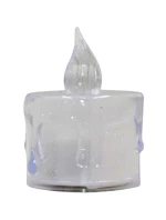 Dekorativní svíčka 3,6x5 cm zdobená LED diodami Dekorativní svíčka 3,6x5 cm zdobená LED diodami