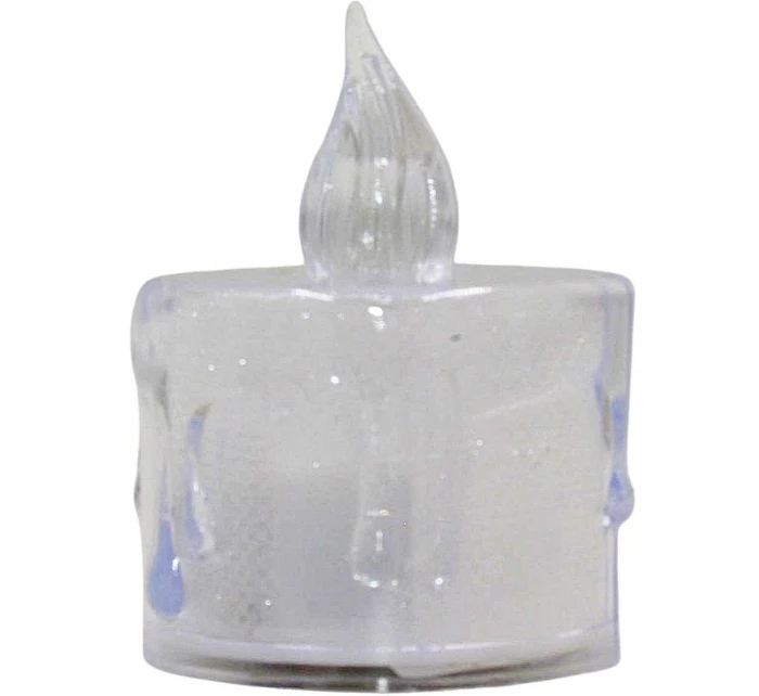 Dekorativní svíčka 3,6x5 cm zdobená LED diodami Dekorativní svíčka 3,6x5 cm zdobená LED diodami