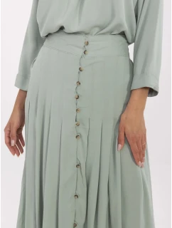 Sukně D73761M50187B pistácie