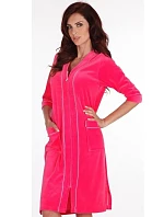 Dámský župan Velur Zip model 22321123 - De Lafense Dámský župan Velur Zip model 22321123 - De Lafense