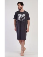 Pánská noční košile s krátkým rukávem Mountain