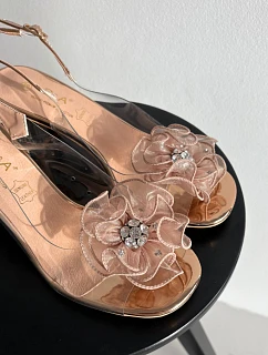 Sandály na podpatku  model 226340 Step in style