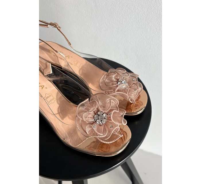 Sandály na podpatku  model 226340 Step in style