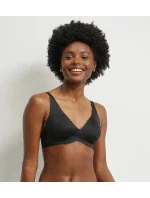 Dámská podprsenka s kosticí DIM TRIANGLE BODY TOUCH BRA - DIM - černá