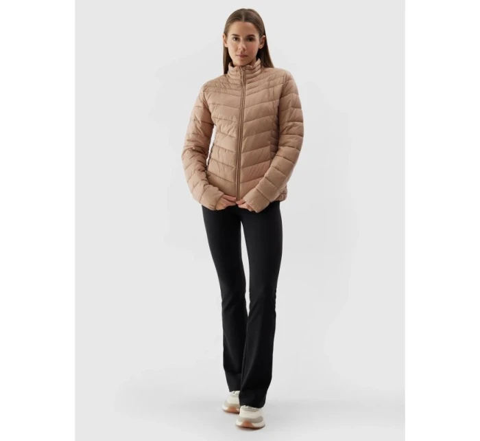 Dámská péřová prošívaná bunda 4F