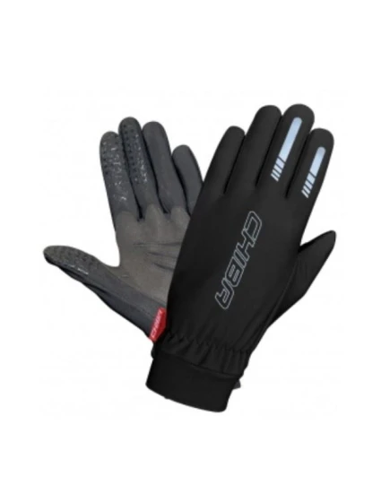 Rukavice CHIBA THERMOFLEECE WATERPRO černé S