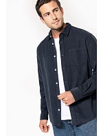 K 599 košile s dlouhým rukávem washed dark navy model 22510505 - Kariban K 599 košile s dlouhým rukávem washed dark navy model 22510505 - Kariban