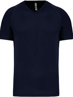 PA 476 Pánské sportovní tričko s výstřihem do V model 22513213 navy - Kariban ProAct