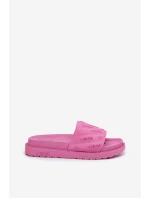 Dámské Pantofle Na Platformě Big Star model 21694572 Růžové - Big Star Shoes Dámské Pantofle Na Platformě Big Star model 21694572 Růžové - Big Star Shoes