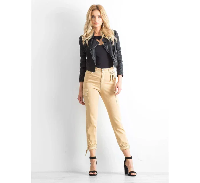 Kalhoty JMP SP 166 D.92P béžová