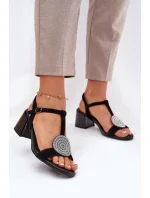 Sandály na podpatku model 211368 Step in style Sandály na podpatku model 211368 Step in style