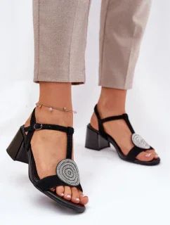 Sandály na podpatku  model 211368 Step in style