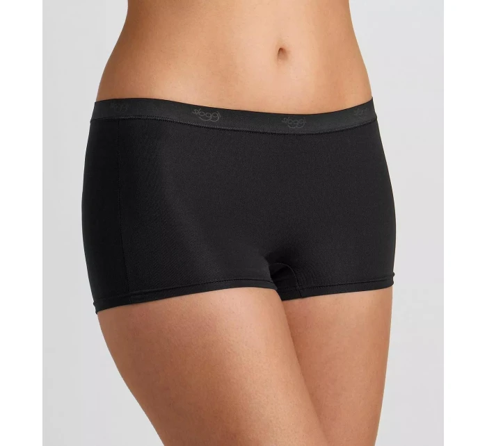 Dámské kalhotky Sensual Fresh Short - BLACK - černé 0004 - SLOGGI