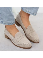 Semišové lordské polobotky Potocki W SZ12585 WOL291B