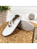 Dívčí kožené baleríny bílé model 17296826 - Nazo Dívčí kožené baleríny bílé model 17296826 - Nazo