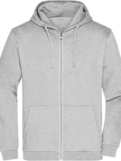 JN Pánská mikina s kapucí 02.0 grey heather model 22436904 - Daiber