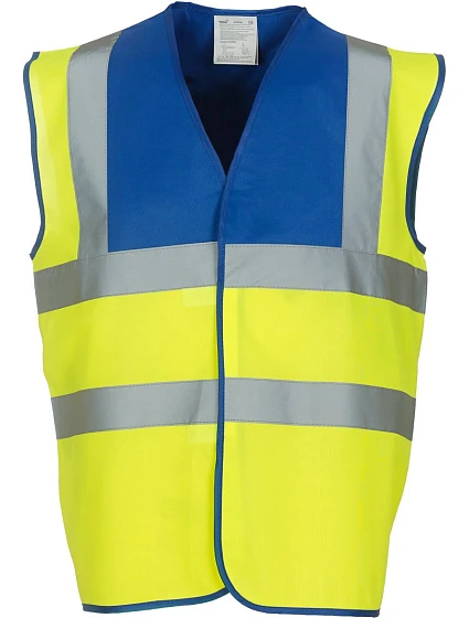 HVW 100 HiVis bezpečnostní vesta royal vis yellow model 22502186 - Yoko HVW 100 HiVis bezpečnostní vesta royal vis yellow model 22502186 - Yoko