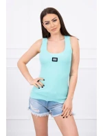 Žebrovaná halenka s model 18743020 - K-Fashion Žebrovaná halenka s model 18743020 - K-Fashion