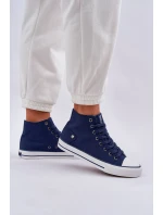 Dámské Vysoké Tenisky Big Star DD274333 Tmavě Modré Dámské Vysoké Tenisky Big Star DD274333 Tmavě Modré