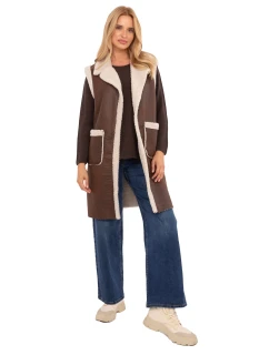 Kamizelka IT KZ model 21309901 brązowy - FPrice