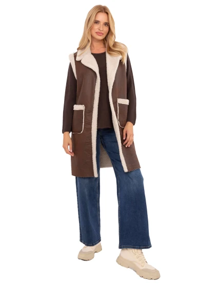 Kamizelka IT KZ model 21309901 brązowy - FPrice Kamizelka IT KZ model 21309901 brązowy - FPrice