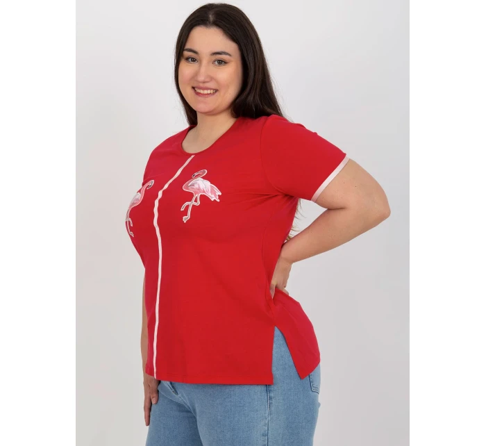 Tričko LK TS 506819.74P červená Tričko LK TS 506819.74P červená