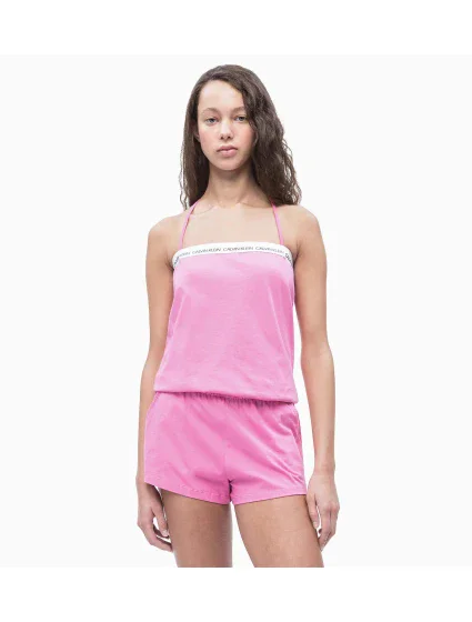 Overál KW0KW00713-658 růžová - Calvin Klein Overál KW0KW00713-658 růžová - Calvin Klein