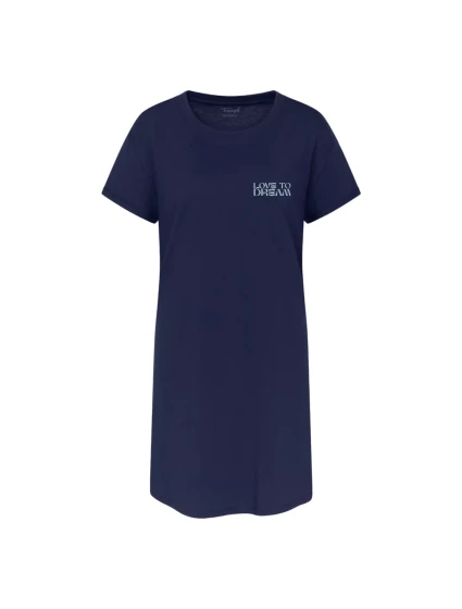 Dámská noční košile Nightdresses NDK X - BLUE - tm. modrá 6047 - TRIUMPH