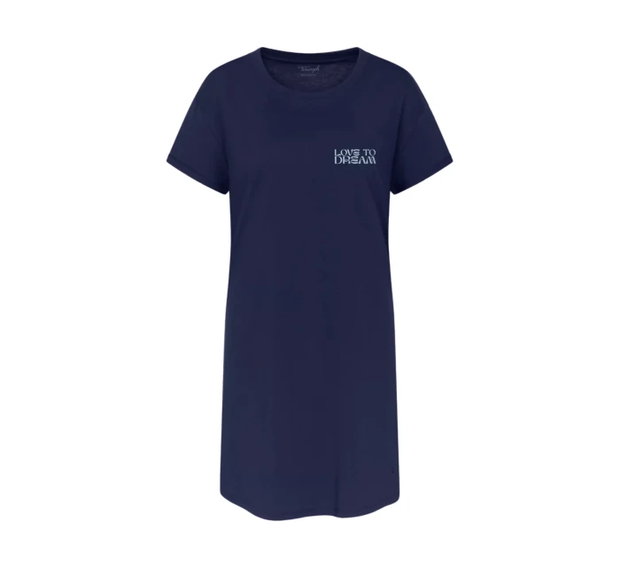 Dámská noční košile Nightdresses NDK X - BLUE - tm. modrá 6047 - TRIUMPH