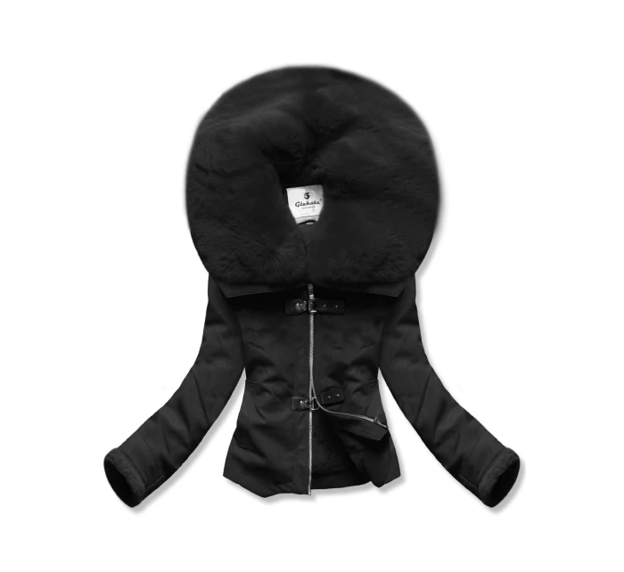 Kurtka ze  z  czarna model 21345478 - Glakate