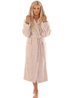 dámský župan Athena s kapucí model 20647414 - Vestis