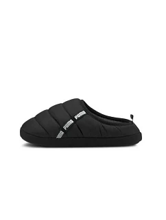 Pánské/dámské zimní pantofle PUMA SCUFF BLACK, černé, zateplené (384945-01)