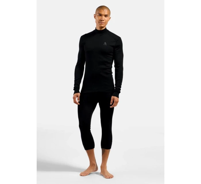 Pánské tričko BL TOP s model 21722156 výstřihem l/s ACTIVE WARM ECO velikost M Black - ODLO