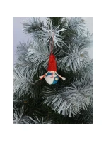 DEKORATIVNÍ PANENKA S TAŠKOU MODRÁ DÍVKA 7,5 CM DEKORATIVNÍ PANENKA S TAŠKOU MODRÁ DÍVKA 7,5 CM