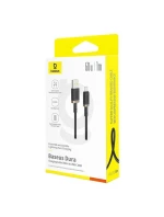 Baseus Dura USB-Type C 60W kabel 1m (černý/zlatý)