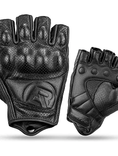 Rukavice na motorku Rockbros 16220006002 M kožené - černé