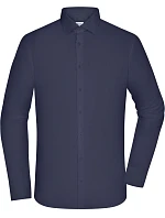 Daiber JN 1372 Popelínová košile slim fit s dlouhým rukávem 02.1372 navy Daiber JN 1372 Popelínová košile slim fit s dlouhým rukávem 02.1372 navy